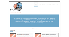 Desktop Screenshot of functionalanalyticpsychotherapy.com